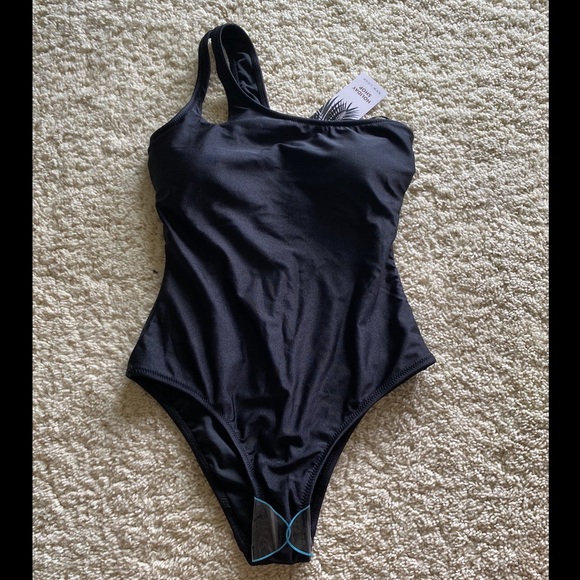 NWT Asos New Look One Shoulder Swimsuit - Picture 8 of 12